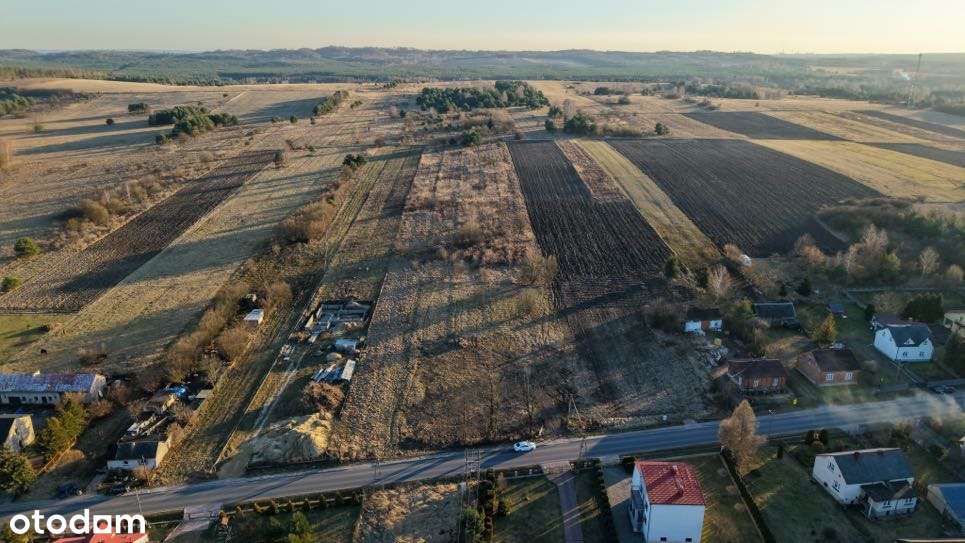 działka 863m2/1600m2, szer.22 + pozwolenie na bud. Rokitno Szlacheckie-3