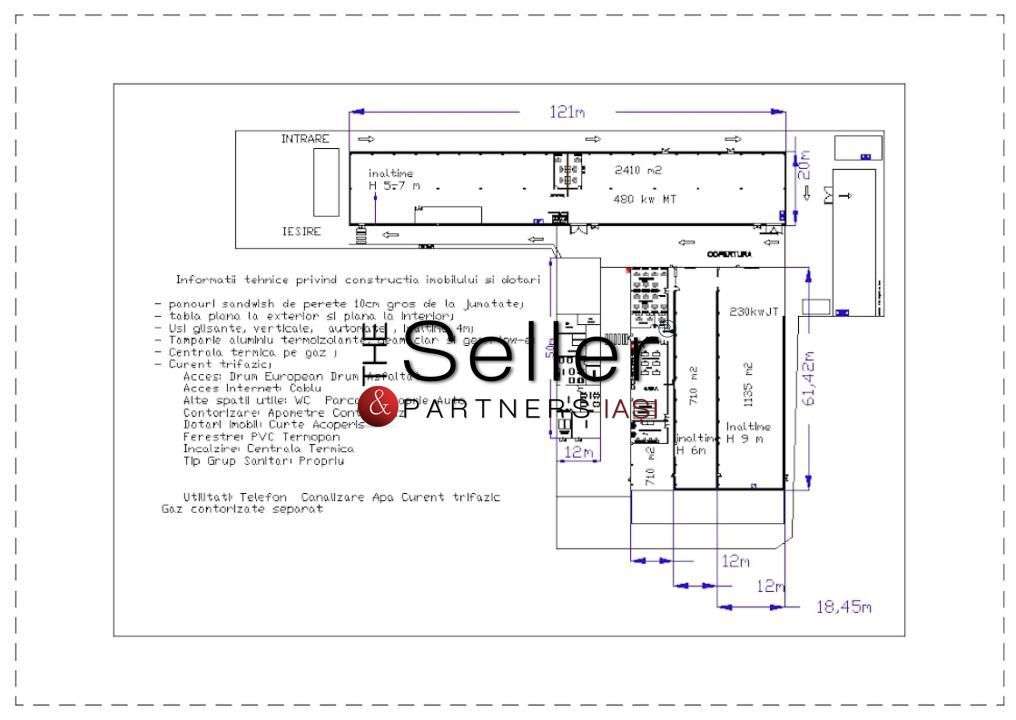 Proprietate industriala hale și birouri Calea Chișinăului - Imagine principală: 2/16
