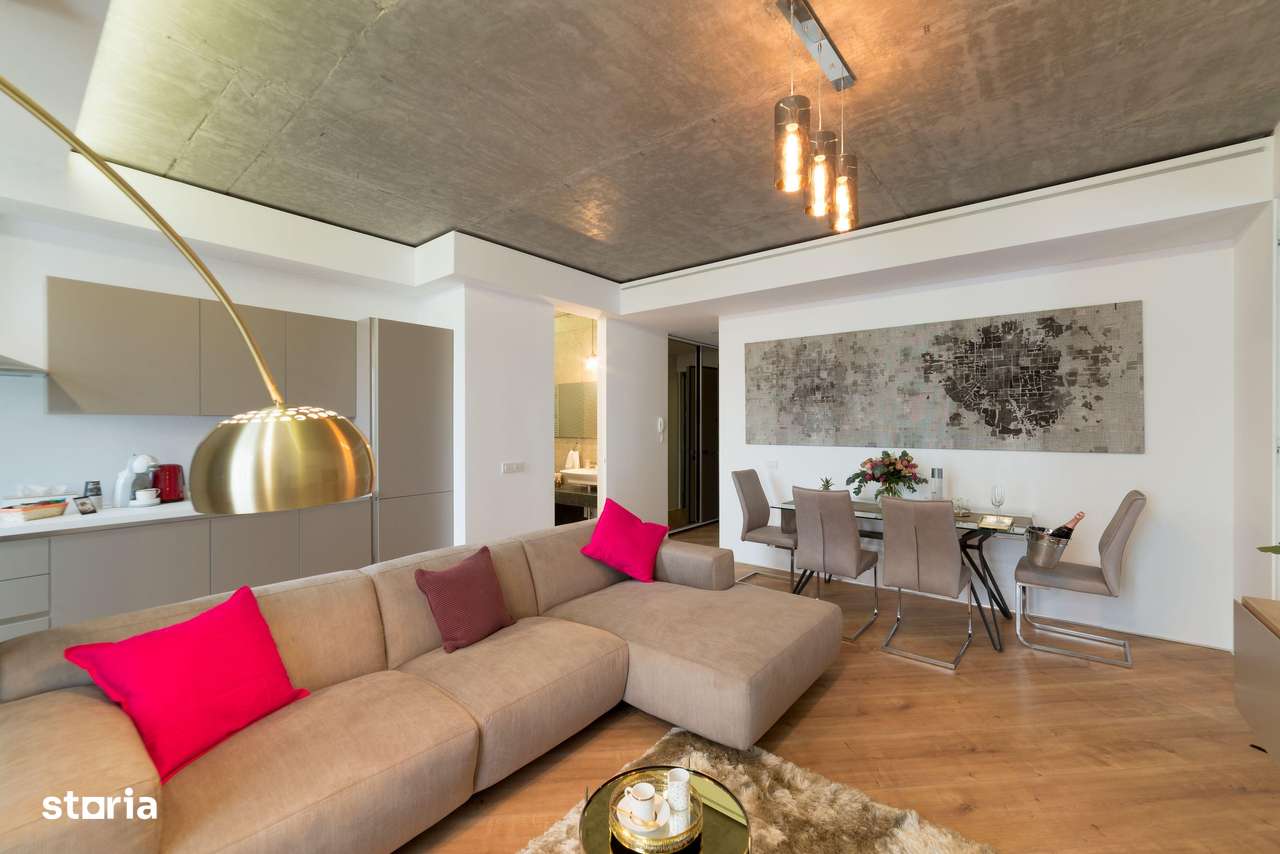 Apartament Mobilat 2 Camere - Barbu Vacarescu - TVA INCLUS-1