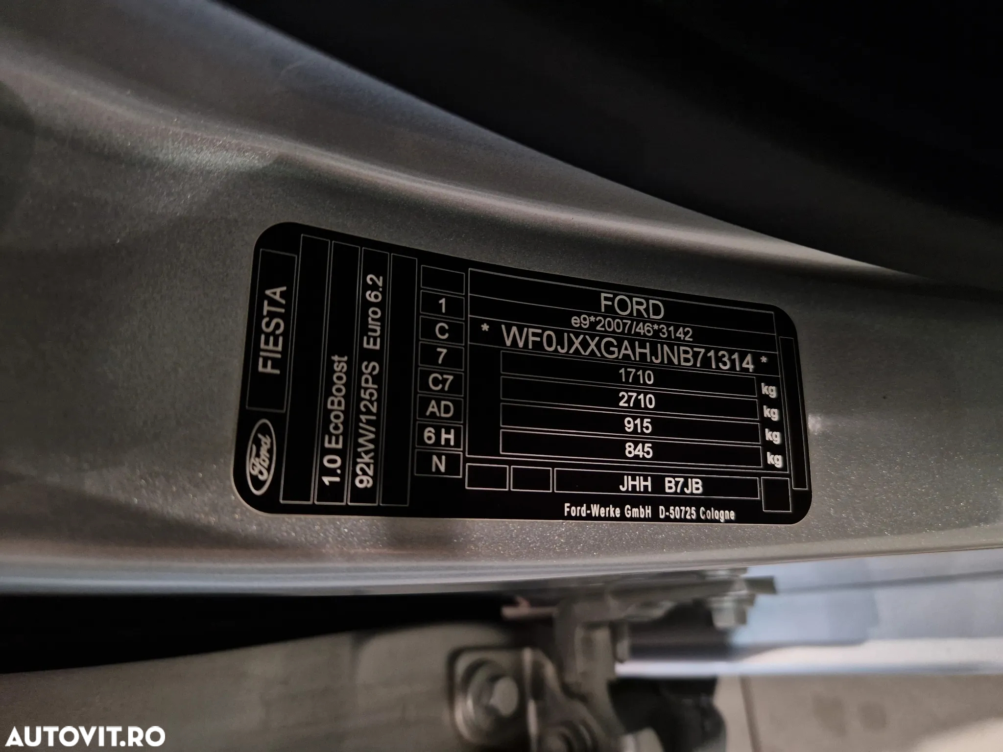 Ford Fiesta 1.0 EcoBoost 7DCT mHEV Titanium - 28
