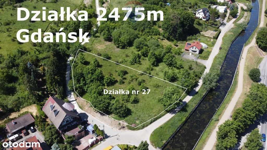 Duża działka budowlana Gdańsk
