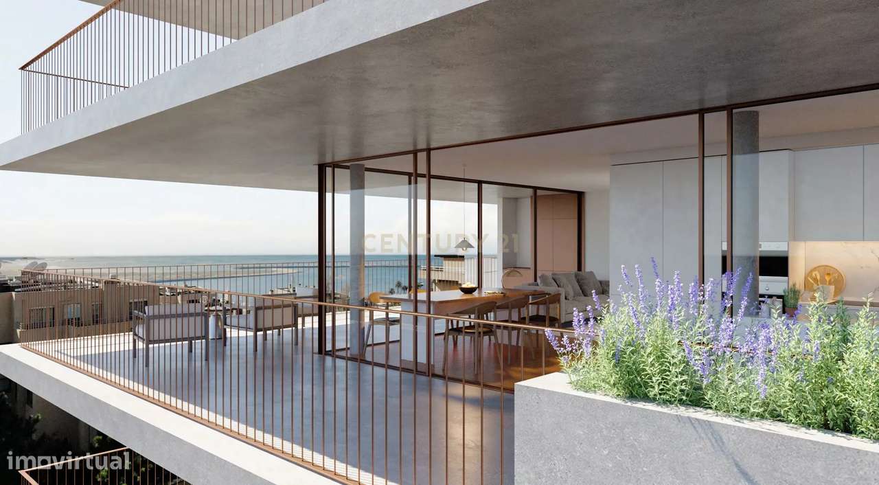 Apartamento T2 com Vista Panorâmica na Miramar Tower - Foz - Grande imagem: 4/21