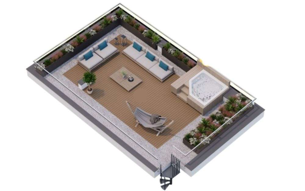 II etap Inwestycji| Mieszkanie 67,52 m2 - z balkonem i tarasem|-10