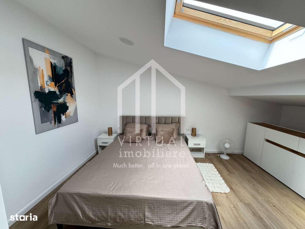 Penthouse mobilat si utilat modern - 89 mp, loc de parcare - Imagine principală: 5/10