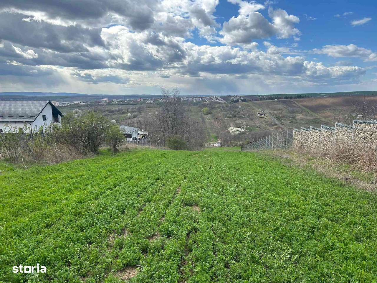 Teren intravilan 3271 mp Valea Lupului, Iași la asfalt str 1 Decembrie-0