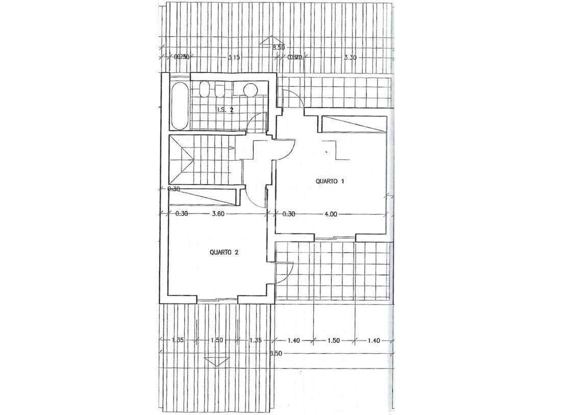 Moradia T3 com piscina, jardim e garagem em Armação de Pêra-57