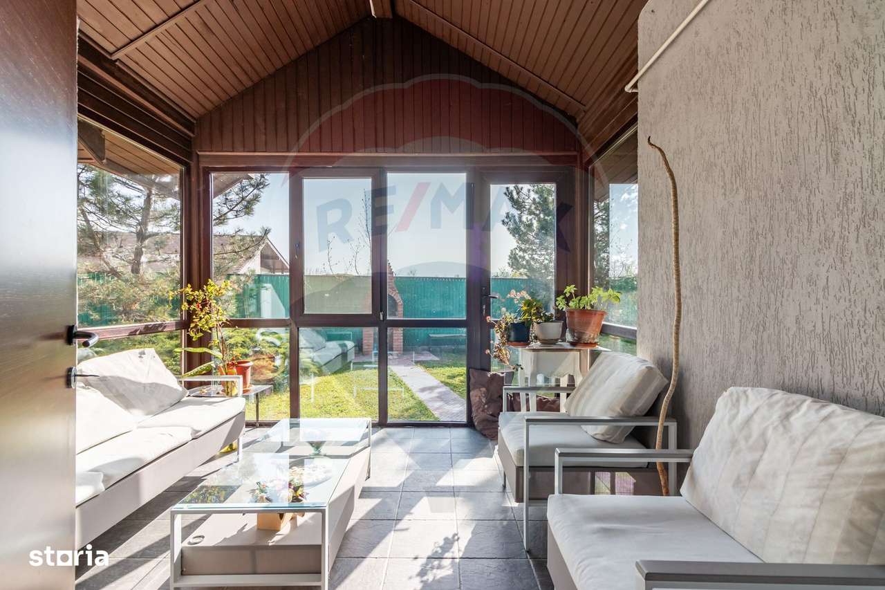 Casa individuala de vanzare teren 1058 mp | grădină matură – Snagov-19