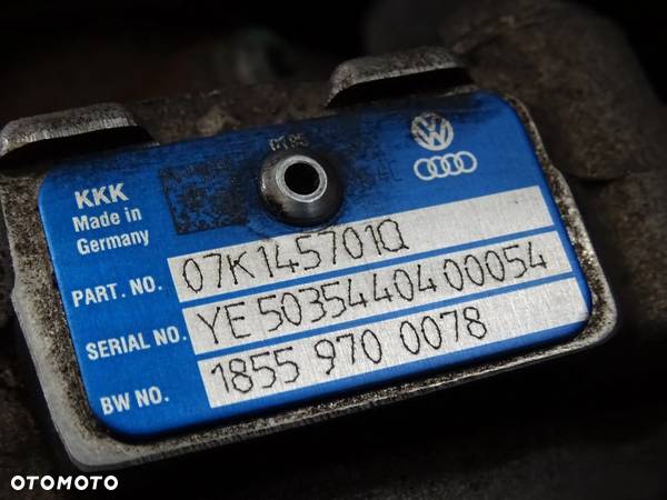 07K145701Q Turbina turbo 2.5 TFSI DNW Audi A3 RS3 RSQ3 czesci - 3