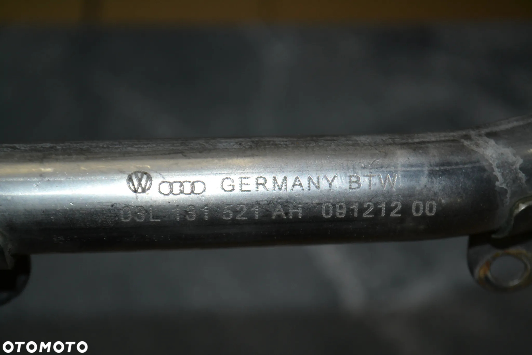 VW AUDI SEAT SKODA 2,0 TDI RURKA PRZEWÓD EGR 03L131521AH - 3