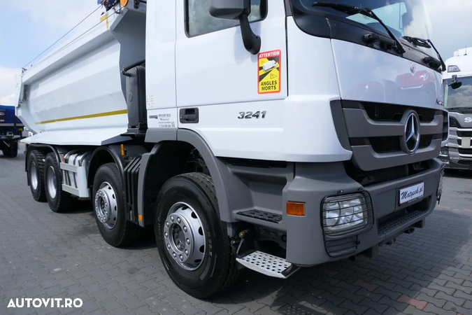 Mercedes-Benz ACTROS 4141 / 8x4 / BASCULANĂ SPATE / HIDROCLAP / CAPACITATE DE ÎNCĂRCARE: 19 TONE / EURO 5 EEV - 15