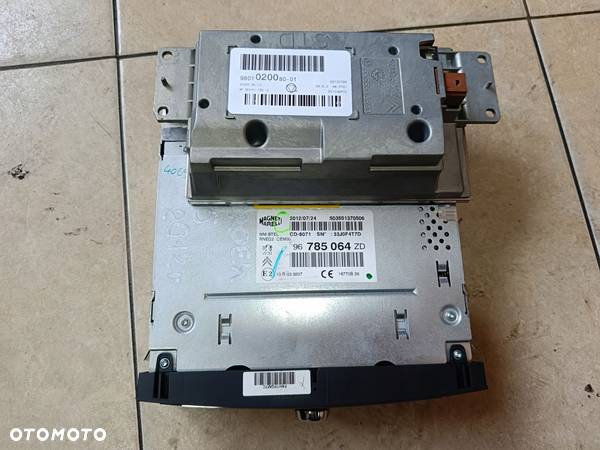 CITROEN C5 X7 LIFT CD RADIO NAVI WYŚWIETLACZ 96785064ZD - 5