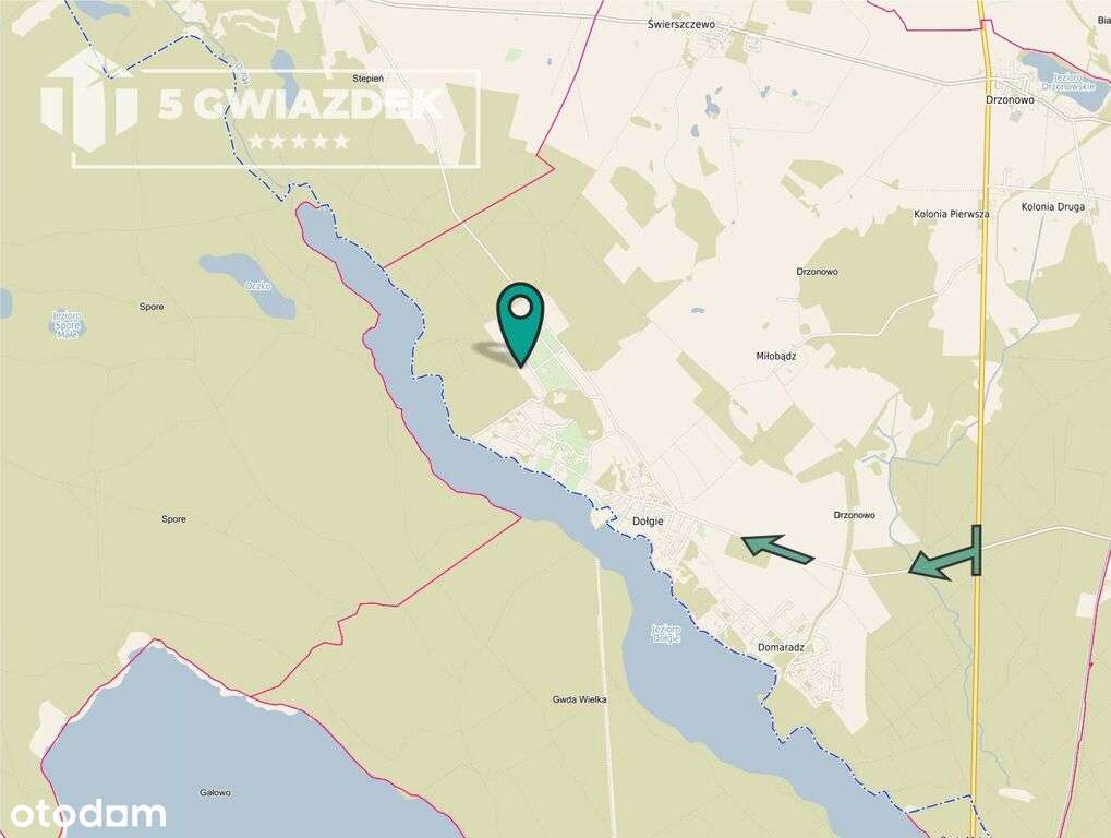 Duża działka budowlana + udział w prywatnej plaży.-15