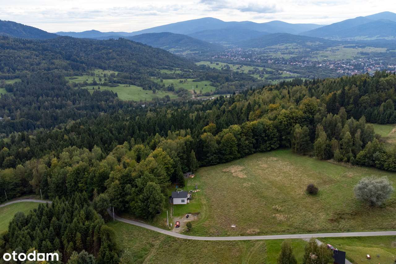 Duża działka w górach z asfaltowym dojazdem i mediami-13
