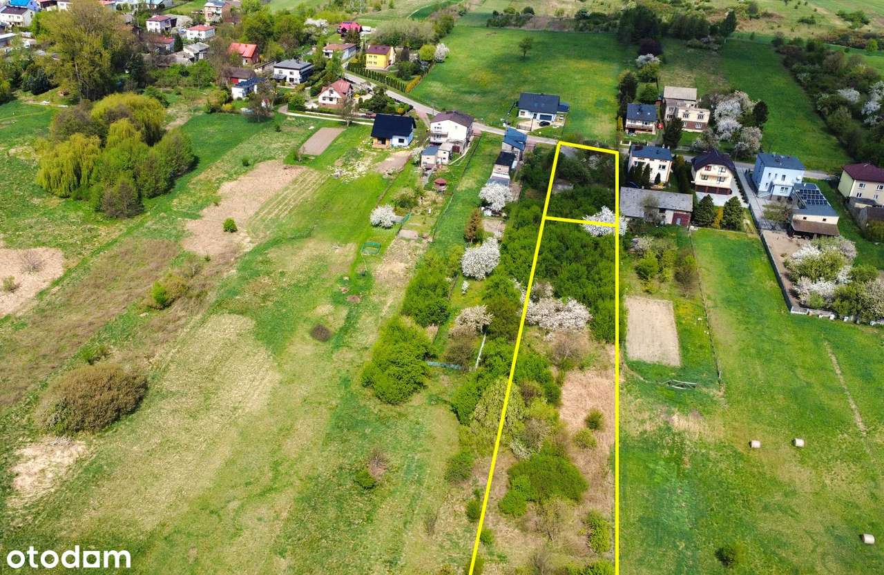 Działka budowlano-rolna 1,11 ha – Psary, 1128 m² z MPZP pod zabudowę. - Pełny obrazek: 4/8