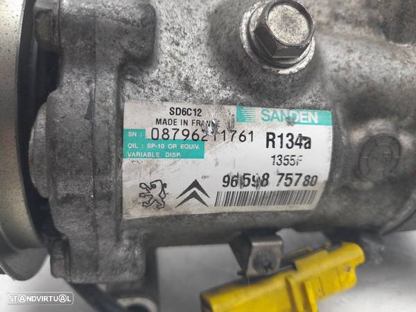 Compressor Do Ar Condicionado / Ac Peugeot 207 (Wa_, Wc_) - 3