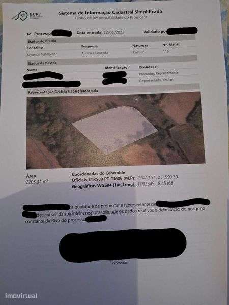 Terrenos rústicos à venda em Álvor — Freguesia de Portela e Extremo - Grande imagem: 4/4