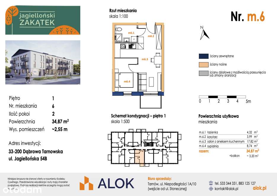 Gotowa kawalerka od zaraz | Dąbrowa Tarnowska | 35m² | 2 pokoje-19