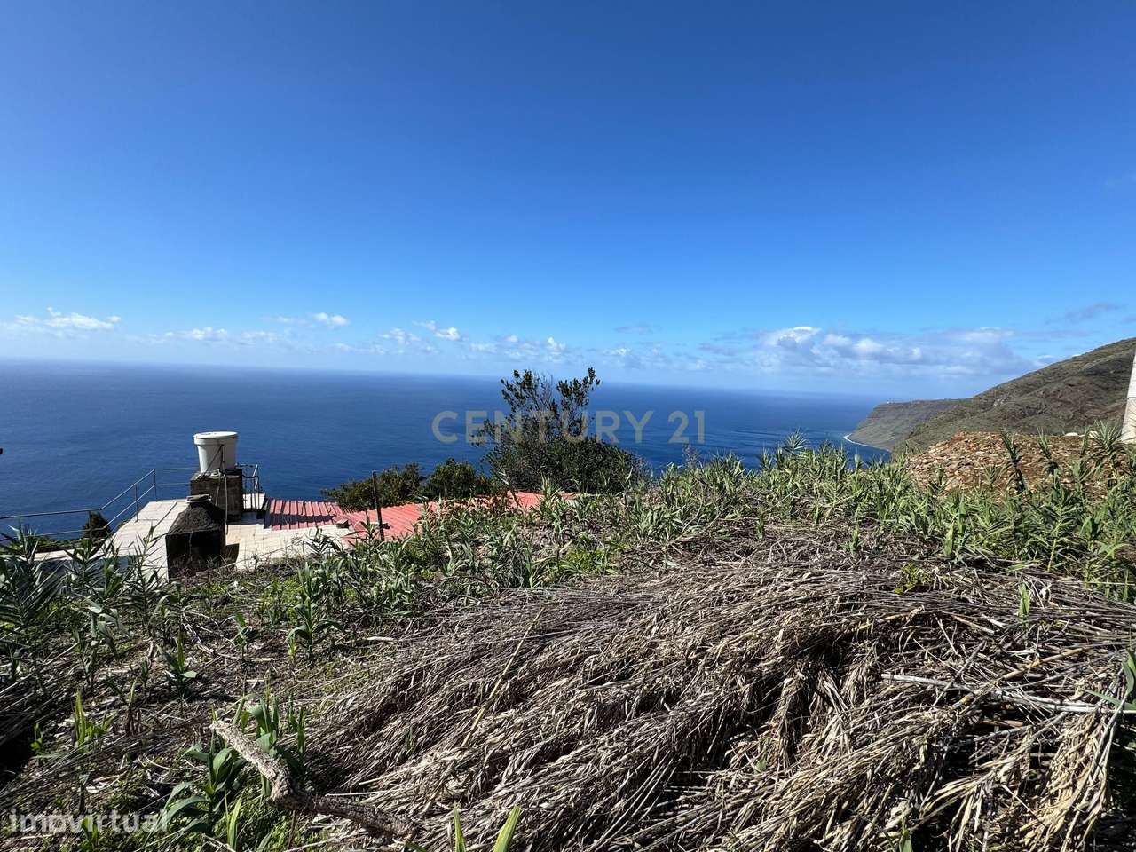 Terreno com Projeto Aprovado para Moradia com Piscina - Fajã da Ovelha - Grande imagem: 5/6