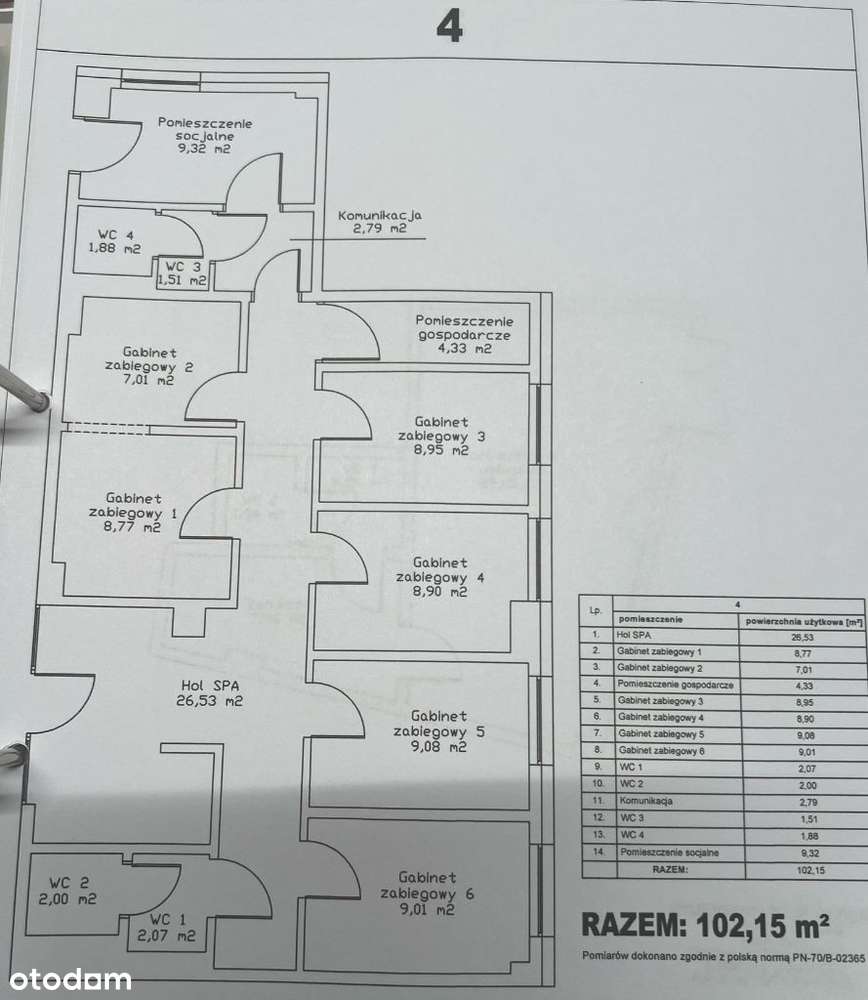 102 m2 - lokal ul.Kasprowicza - Pełny obrazek: 1/15