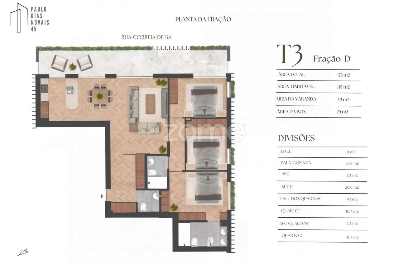 Apartamento T3 ao Parque Cidade Porto D - Grande imagem: 3/27