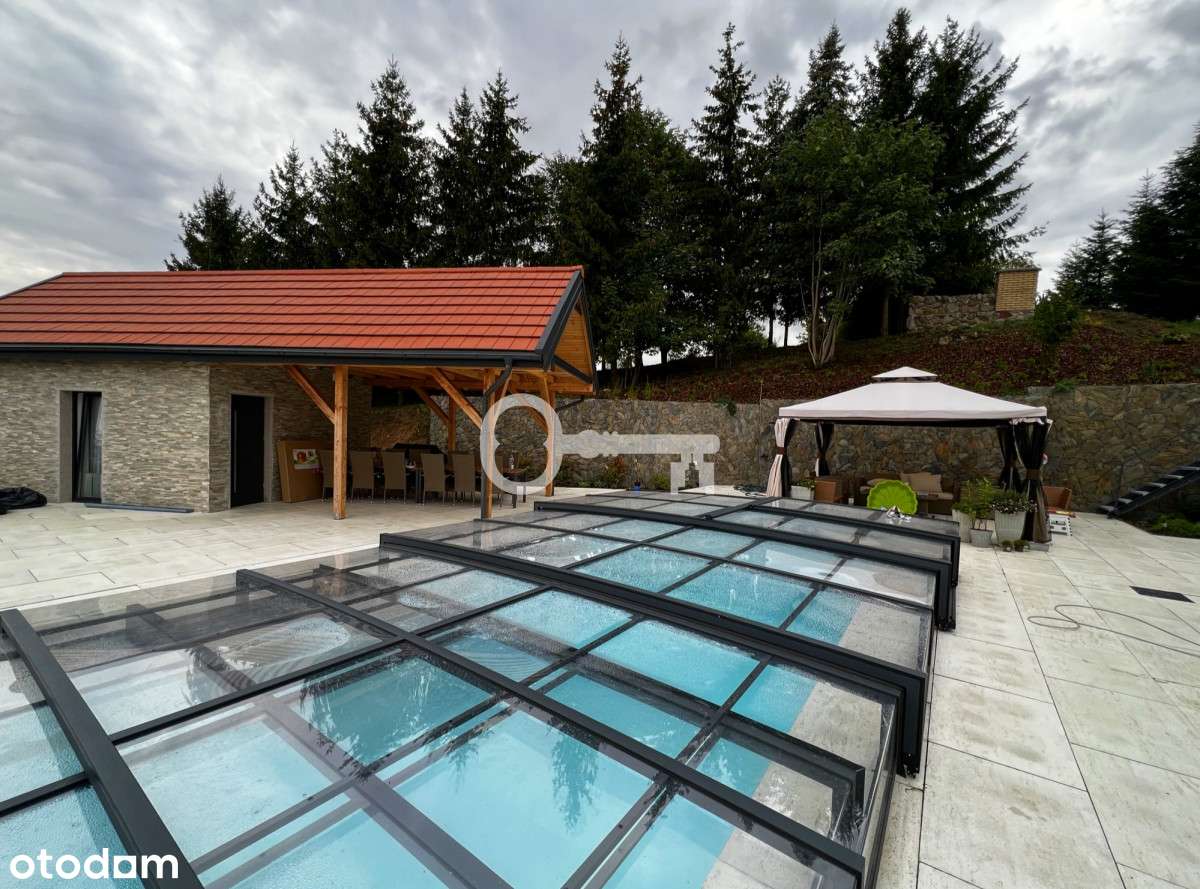 Nowy dom z basenem | 200 metrów do jeziora-16