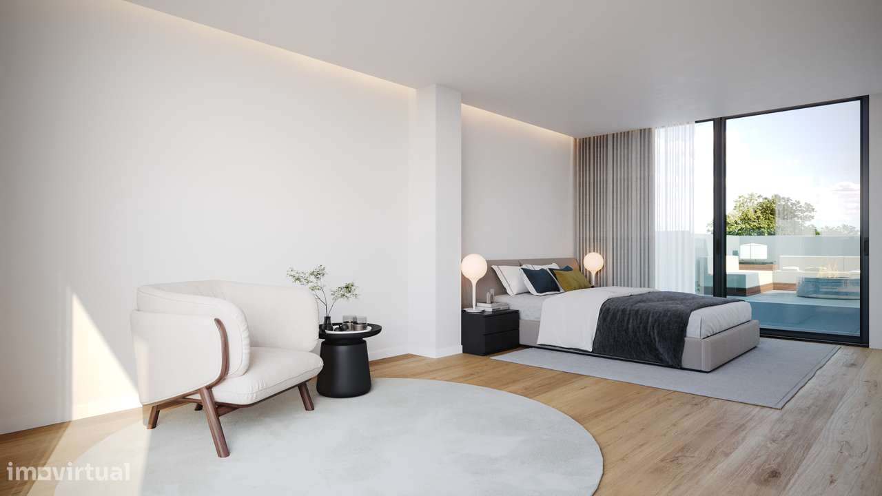 Moradia T4+1 c/ Piscina, condomínio privado, praia Francelos - Grande imagem: 4/24