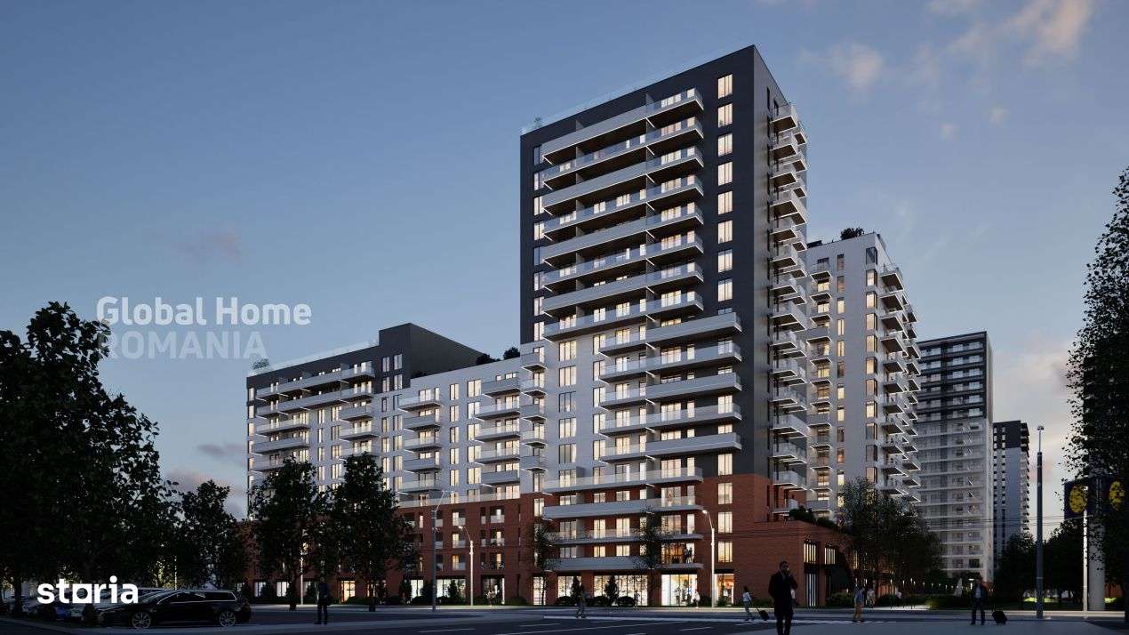 SkyLight Residence | Studio – Etaj 5/17 – 48.84 mp total – Balco