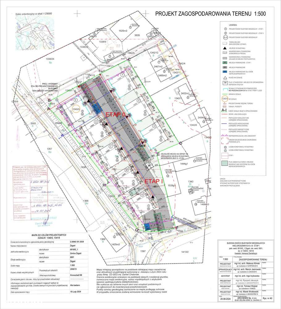 Działka z pozwoleniem na budowę 8 budynków wielorodzinnych 84 mieszkań - Pełny obrazek: 5/8