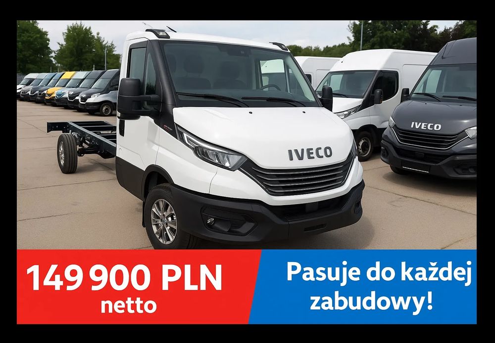 Iveco Daily 35S18 Podwozie z kabiną - Pasuje do każdej zabudowy!