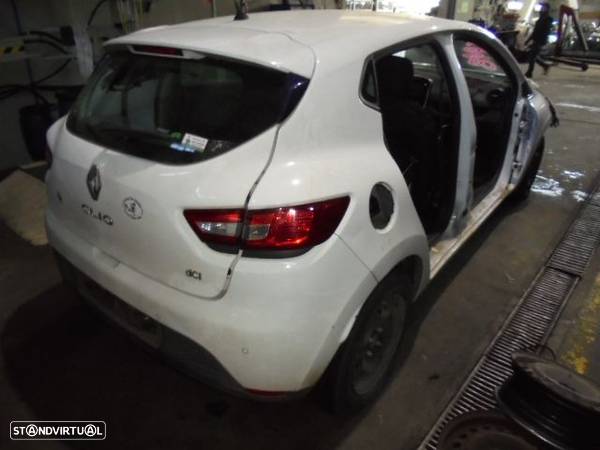 Carro MOT: K9K628 CXVEL: JR5060  RENAULT CLIO 4 FASE 1 2016 1.5DCI 75CV 5P BRANCO DIESEL - 1