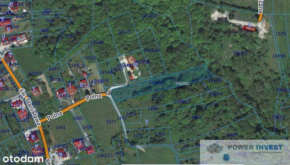 Działka pod zabudowę w Świątnikach Górnych - Pełny obrazek: 5/9