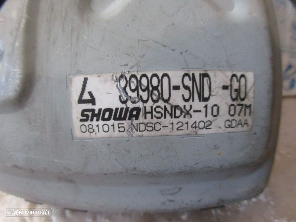 Modulo 39980SNDG0 HSNDX1007M 39980SNDG02  HONDA CIVIC FD3 2010 1.3 HYBRID 95CV 4P PRETO Módulo Coluna De Direção - 3