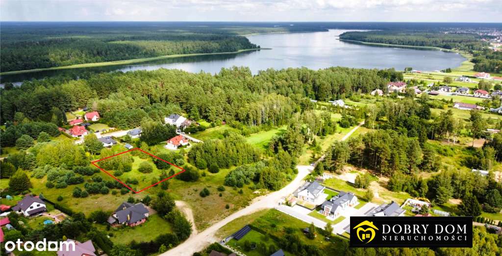 Działka nad Jeziorem Necko - Augustów - Pełny obrazek: 1/7