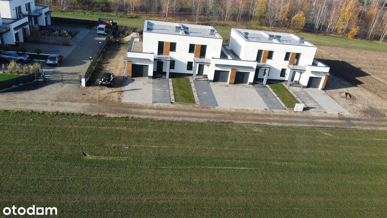 Gotowe domy w zabudowie szeregowej 110m2, 4 pokoje,Garaż, pompa ciepła-4