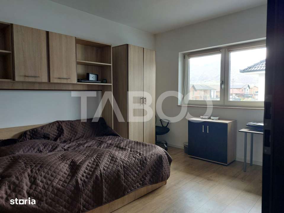 Casa individuala 4 camere P+1E 118 mp 322 mp parcela teren Cisnadie - Imagine principală: 3/17