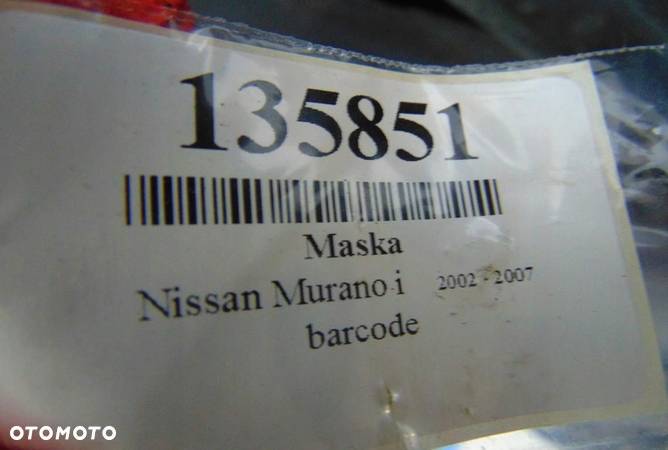 NISSAN MURANO I MASKA - 9