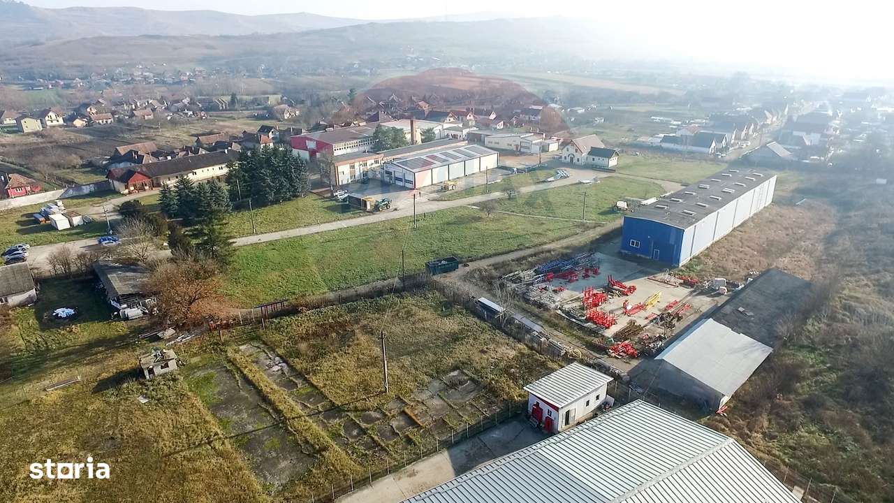 Teren industrial de vânzare - 18.820 mp+proiect de extindere, Bonțida-9