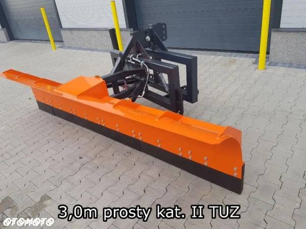 Pług śnieżny do śniegu PROSTY KOMUNALNY euroramka TUZ METAL TECHNIK 1,5m 1,56m 1 - 15