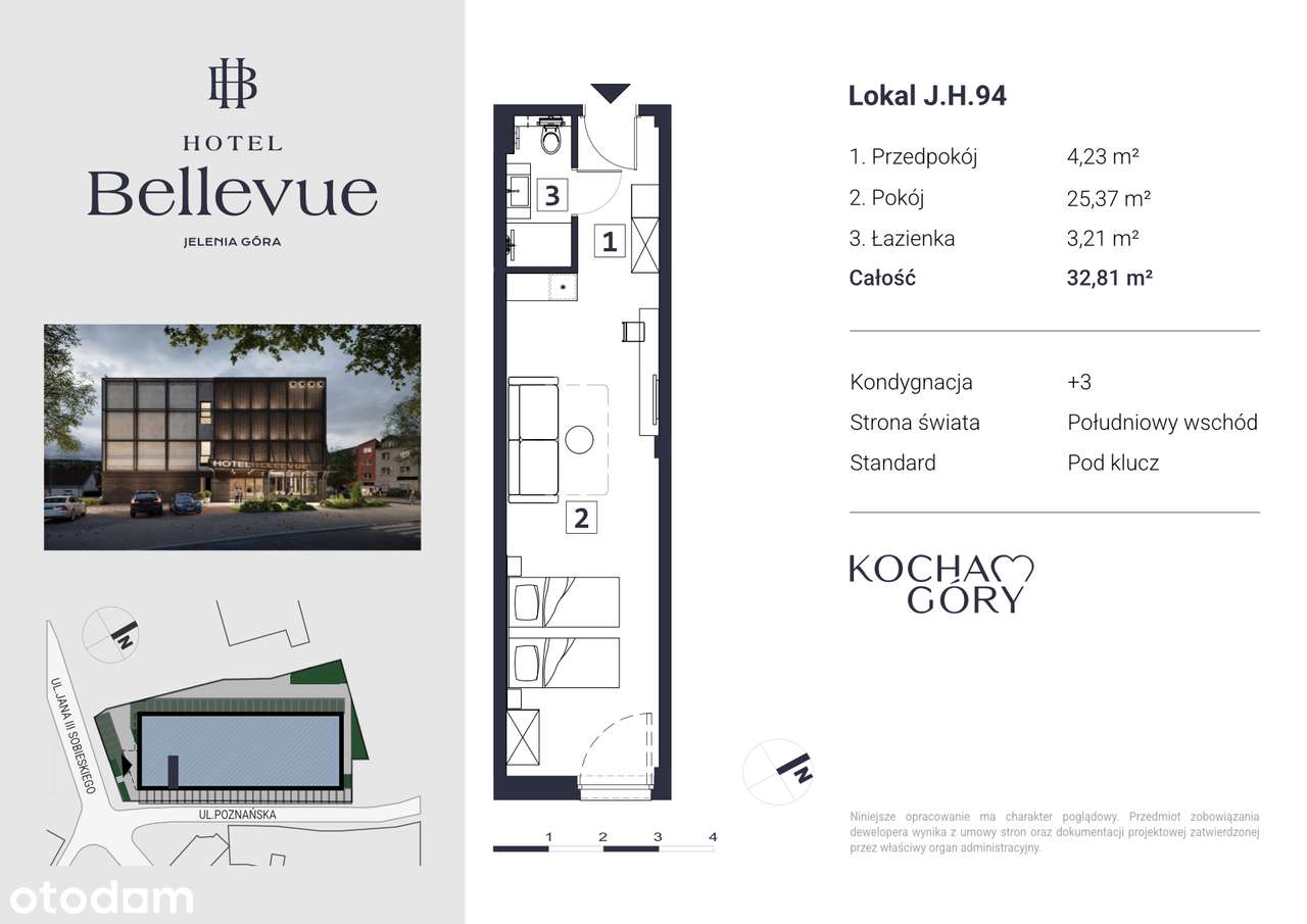 Zainwestuj w apartament hotelowy ze stałą stopą zwrotu 8% w skali roku-1