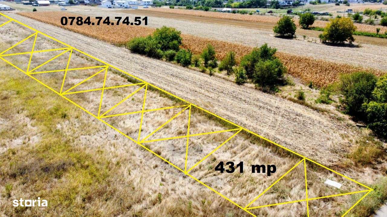 Teren in zona de intrare a comunei Berceni - Imagine principală: 2/4