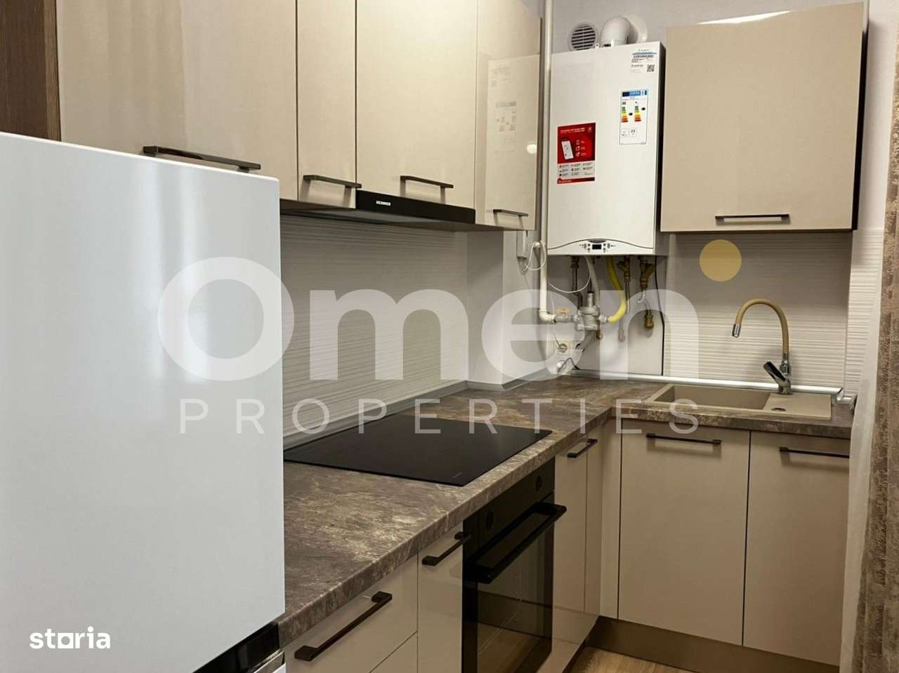 Închiriere apartament cu o cameră ultrafinisat, mobilat/utilat, bloc n - Imagine principală: 3/8