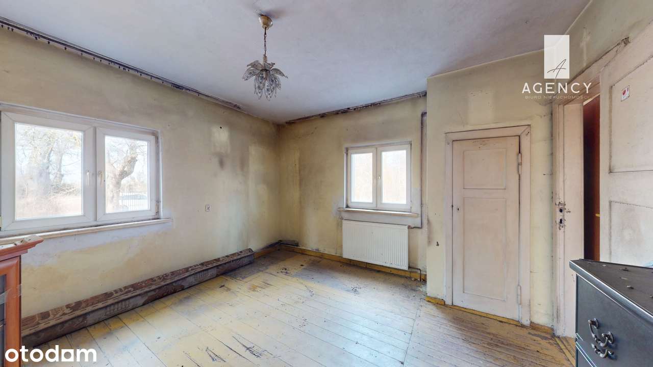 Dom wolnostojący 88 m² do remontu, działka 1200 m² Janiewice k. Sławna-14