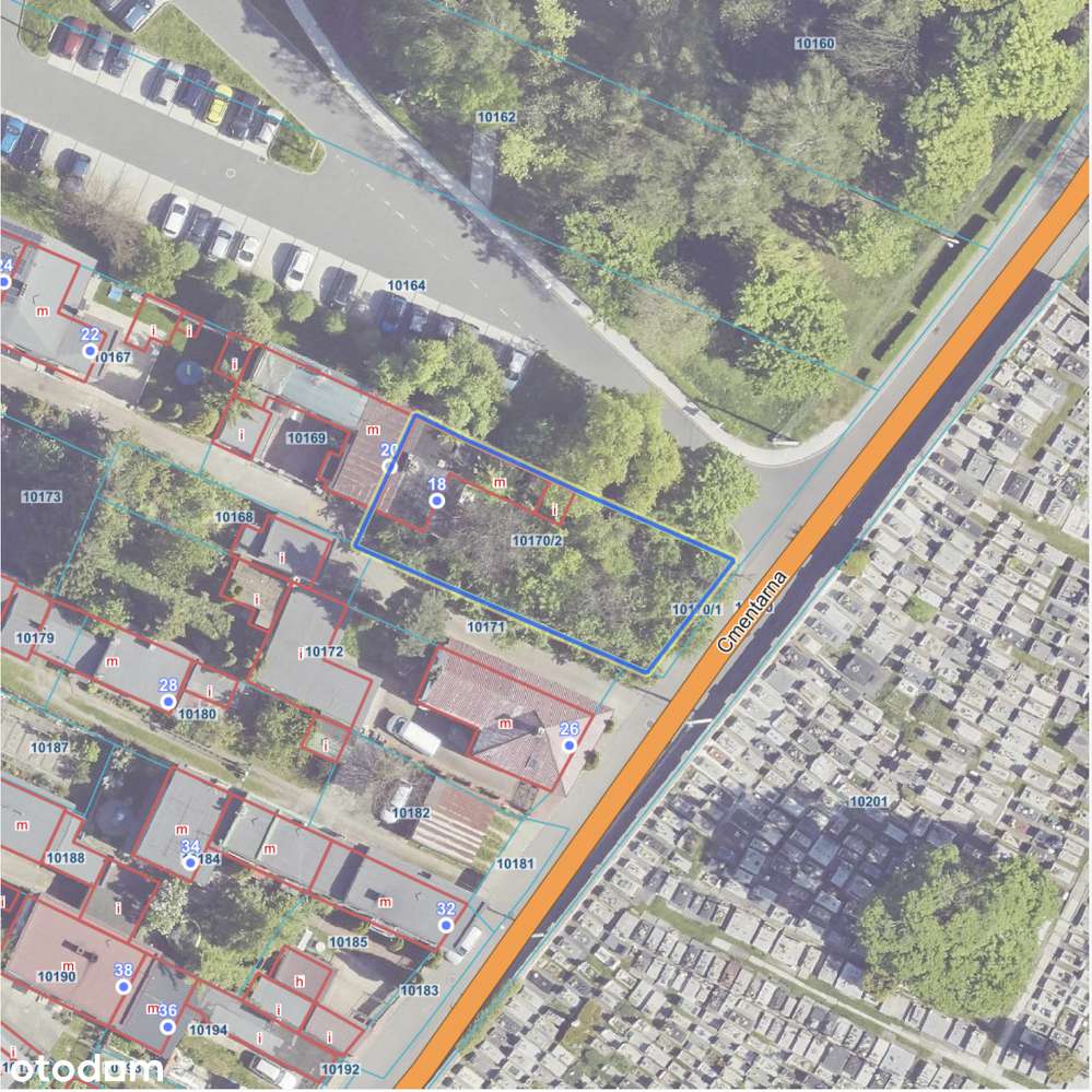 Czeladź Centrum | działka pod zabudowę mieszkaniową lub usługową - Pełny obrazek: 1/3