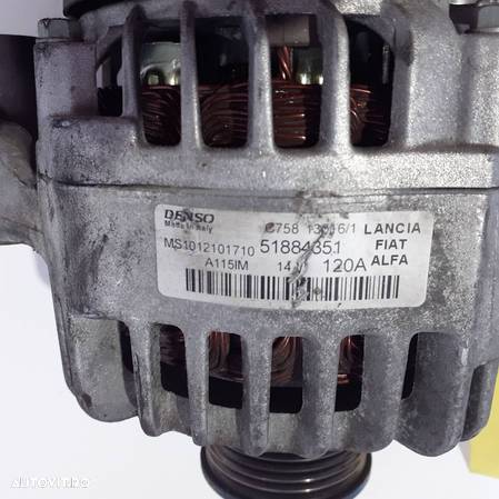 Alternator Alfa Romeo-Fiat-Jeep 2.0 Diesel| 51884351 | MS1012101710 | Clinique Car - 4