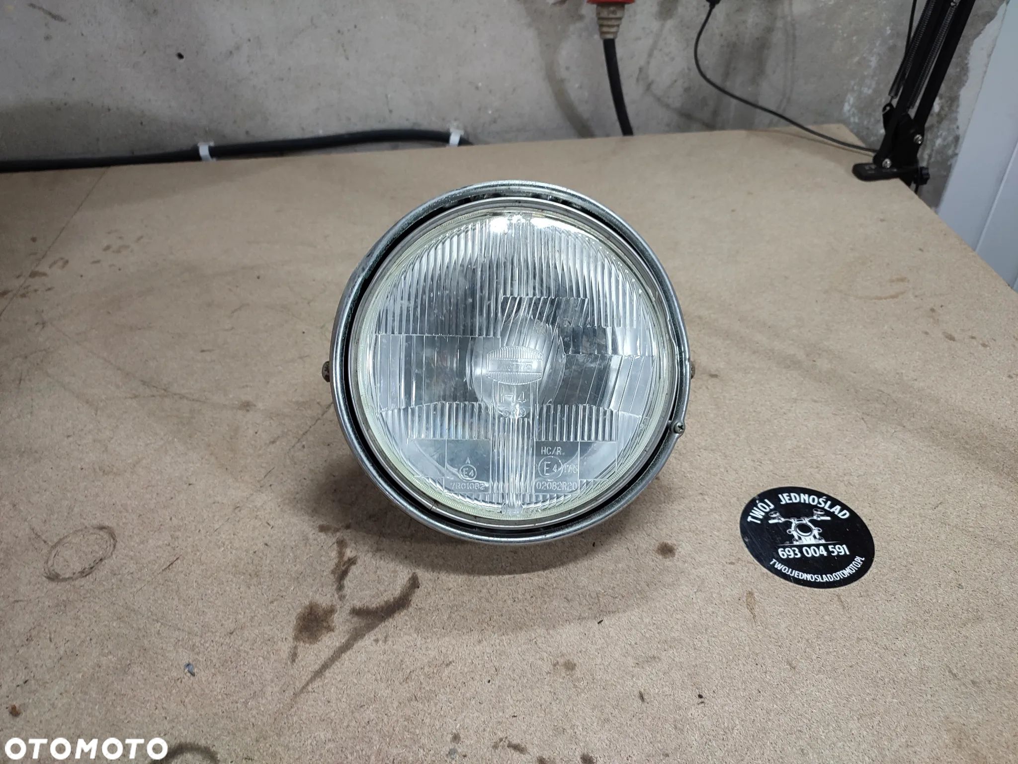 Lampa przód, reflektor Yamaha SR 400 500 XJ 600 - 1