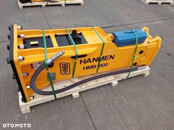 Wyprzedaż ! Młot wyburzeniowy hydrauliczny HANMEN HMB1000 waga 950 kg koparka 10-17 tony - 3
