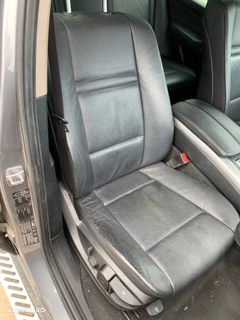 Interior din piele neagra pentru BMW X5 E70 fara incalzire - 2