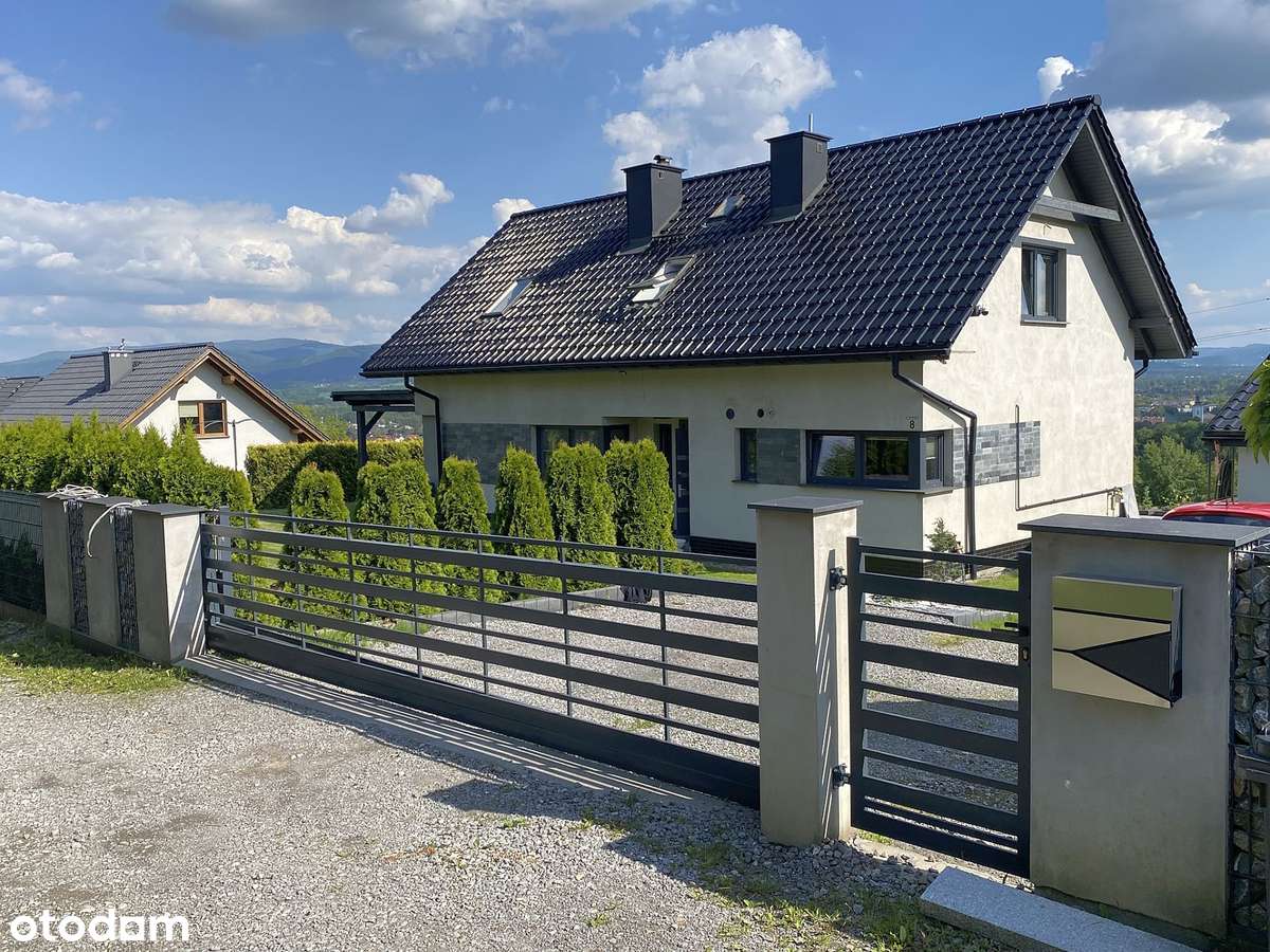 Skoczów -elegancka willa o pow. całkowitej 198 m2,działka widokowa 8ar - Pełny obrazek: 4/20