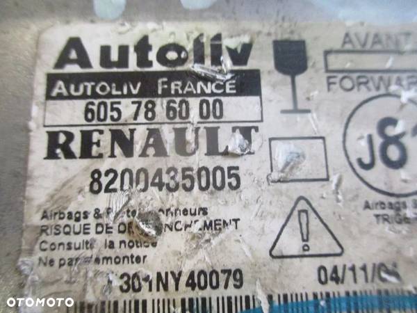 MODUŁ SENSOR AIR BAG RENAULT ESPACE IV 605786000 - 2