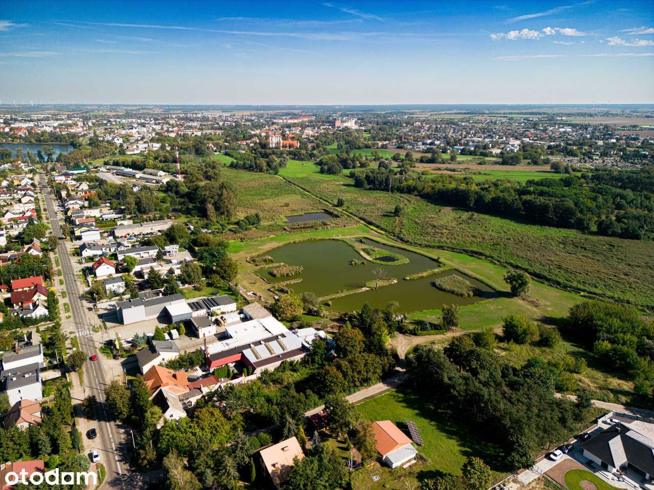 REZERWACJA | rekreacja | zieleń | staw | plan msc-8